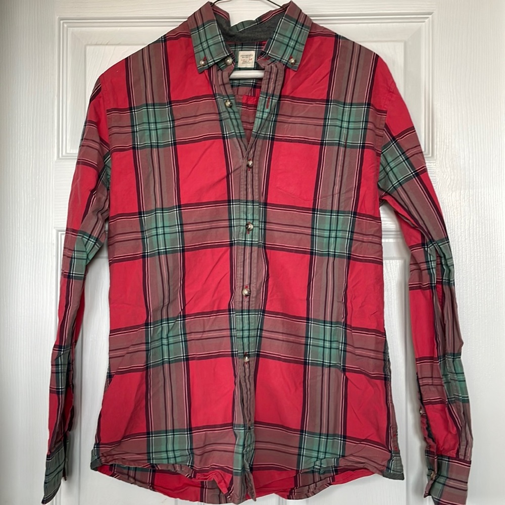 Crewcuts by J Crew Boys ButtonDown Shirt Sz 14